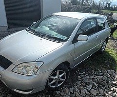 3dr toyota corolla vvti 1.4