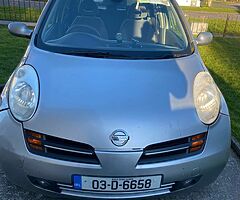 03 Nissan micra automatic