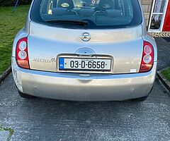 03 Nissan micra automatic