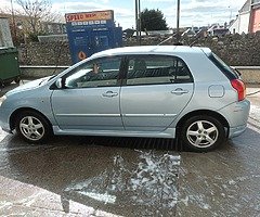 05 toyota corolla 1.4 d4d