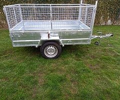 7 x 4 galvanised trailer.