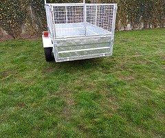 7 x 4 galvanised trailer. - Image 4/10