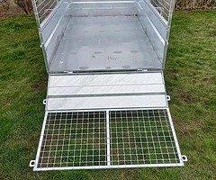 7 x 4 galvanised trailer. - Image 6/10