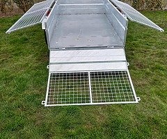 7 x 4 galvanised trailer. - Image 10/10