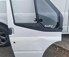 Mk7 transit bonnet drivers wing and door