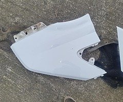 Mk7 transit bonnet drivers wing and door