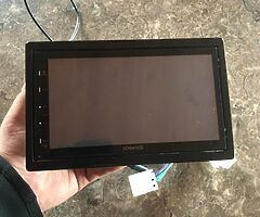 A kenwood Bluetooth touch screen radio fits a Nissan x trail