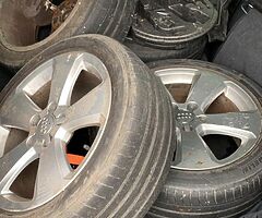 Audi stamped alloys
