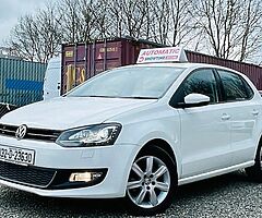 VOLKSWAGON POLO WHITE 2013 AUTOMATIC HIGHLINE EDITION