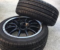 15” 4x114 Alloys