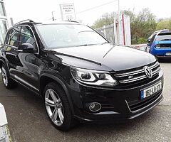 2016 2016 162 VW TIGUAN 2.0 TDI R LINE LEATHER INT NCT 11/22 TAX 6/22  R LINE
