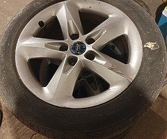 Ford Focus tyres and alloys