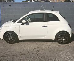 2014 WHITE FIAT 500 UNDER 1.0 LITRE AUTOMATIC LOW KLMS NEW NCT 12/22 - Image 3/10