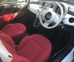 2014 WHITE FIAT 500 UNDER 1.0 LITRE AUTOMATIC LOW KLMS NEW NCT 12/22 - Image 7/10