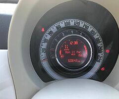 2014 WHITE FIAT 500 UNDER 1.0 LITRE AUTOMATIC LOW KLMS NEW NCT 12/22 - Image 9/10