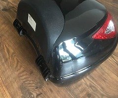 Moped top box