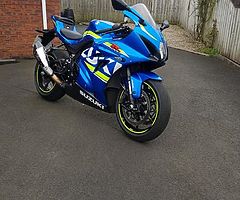 2018 Suzuki GSXR 1000