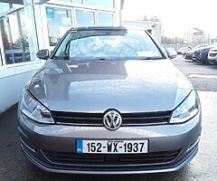 2015 2015 152 VW GOLF 1.6 TDI 110 BHP TRENDLINE NCT 11/23 TAX 6/22 OR 621 P/M  GOLF