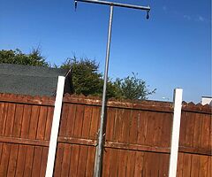 Washing poles must come and take them dot