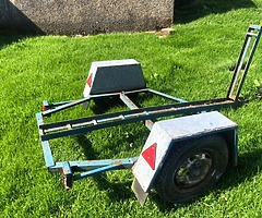 Motorbike trailer