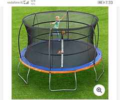 WANTED 14 Ft trampoline