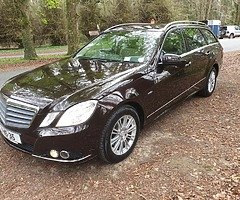 11 MERCEDES E220 CDI AUTO 7 SEATER ESTATE  176 KLMS . €13,850