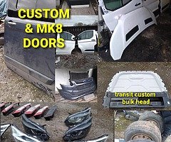 Mk8 and custom hinges , turbo axle light door engine gearbox egr tyre front all panels gearbox