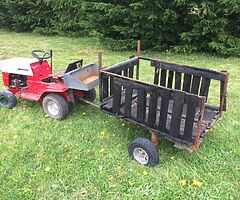 Ride on mower and trailer - Image 6/10