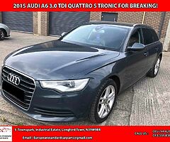 2015 AUDI A6 C7 ESTATE 3.0 TDI V6 S TRONIC AUTOMATIC FOR BREAKING!