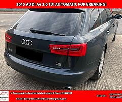 2015 AUDI A6 C7 ESTATE 3.0 TDI V6 S TRONIC AUTOMATIC FOR BREAKING!