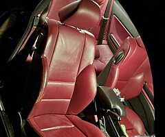 E46 Red Leather M sport interior (Electric Memory seats, Harman Kardon speakers)