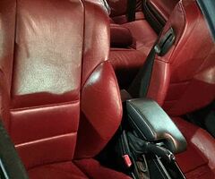 E46 Red Leather M sport interior (Electric Memory seats, Harman Kardon speakers)