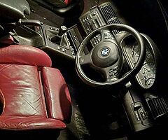 E46 Red Leather M sport interior (Electric Memory seats, Harman Kardon speakers)