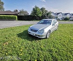 MERCEDES C CLASS COUPE 1.8 PETROL WITH NCT