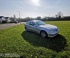 MERCEDES C CLASS COUPE 1.8 PETROL WITH NCT