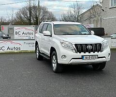 2014 Toyota landcruiser 5 seat business from 523+vat per month