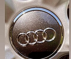 Audi original alloys & tyres for sale