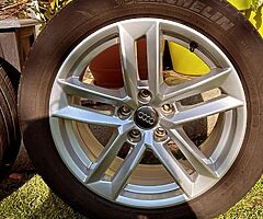 Audi original alloys & tyres for sale - Image 4/5