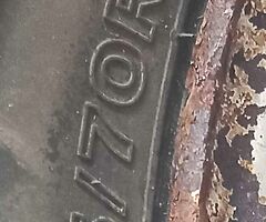New Bridgestone wheel and tyre
