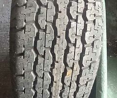 New Bridgestone wheel and tyre