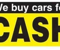 Sell your car van jeep today WANTED