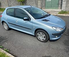 Peugeot 206 auto nct01/23 tax06/22