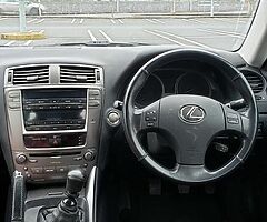 Lexus is250 manual new nct