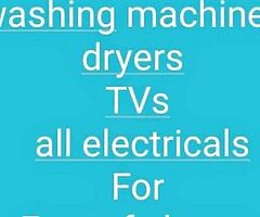 I take away all electric items