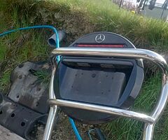 Ml270 spare wheel carrier