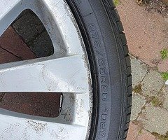 BMW R20 rims with run flats - Image 4/5