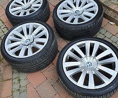 BMW R20 rims with run flats - Image 5/5