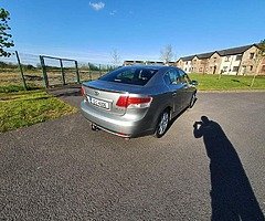 Toyota avensis 2.0 diesel D4D  6 speed manual
Nct 11/22
Tax 05/22
182000 miles 
Back discs and pads