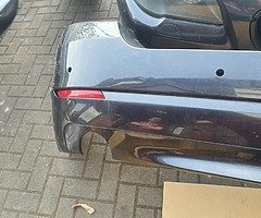 Bmw F10 back bumper with twin pipes!!!!!