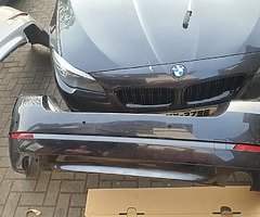 Bmw F10 back bumper with twin pipes!!!!!